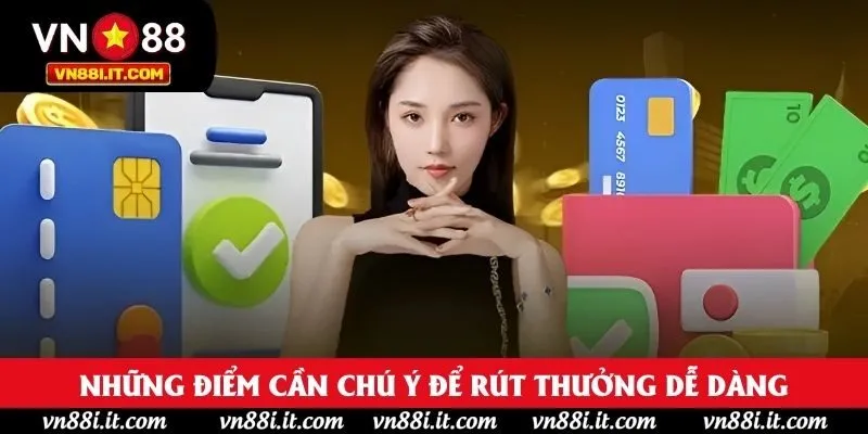 Những điểm cần chú ý để rút thưởng dễ dàng